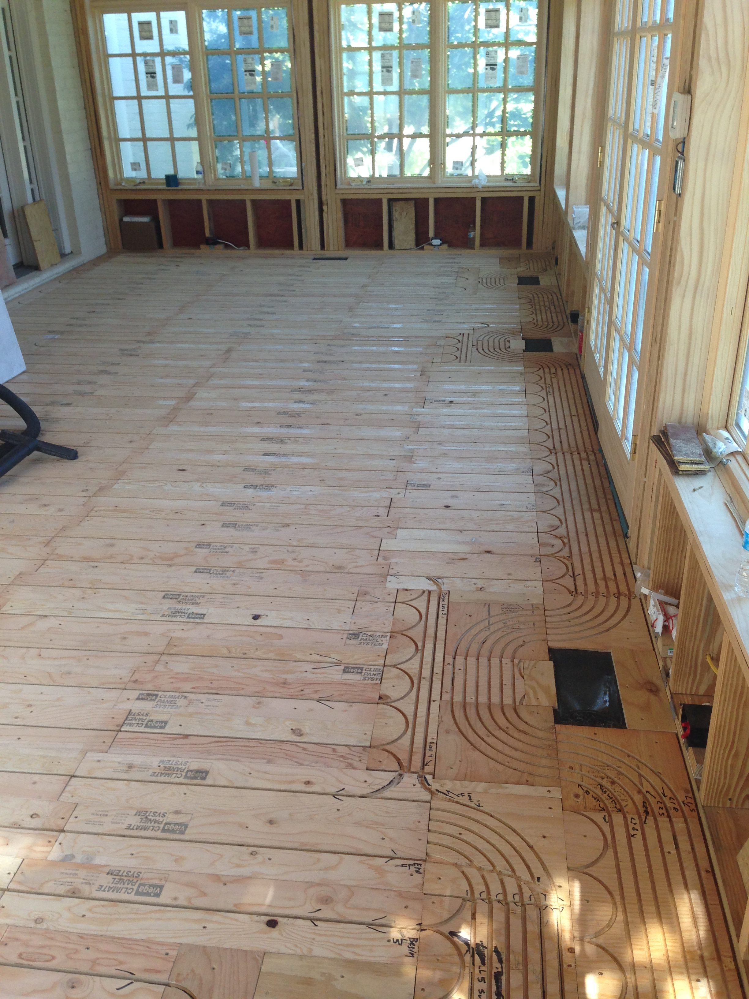 heated floors